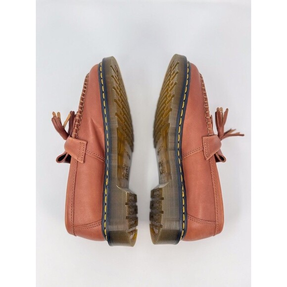 Dr. Martens Adrian Carrara Mens Shoes Brown Tasseled Slip On Penny Loafer US 7 M - Picture 7 of 9